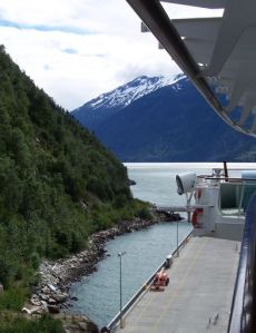 Cruise pier Skagway