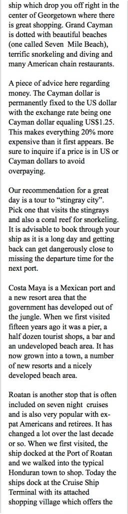 Eastern ports include St. Thomas, Sint Maarten, Antigua, The Bahamas