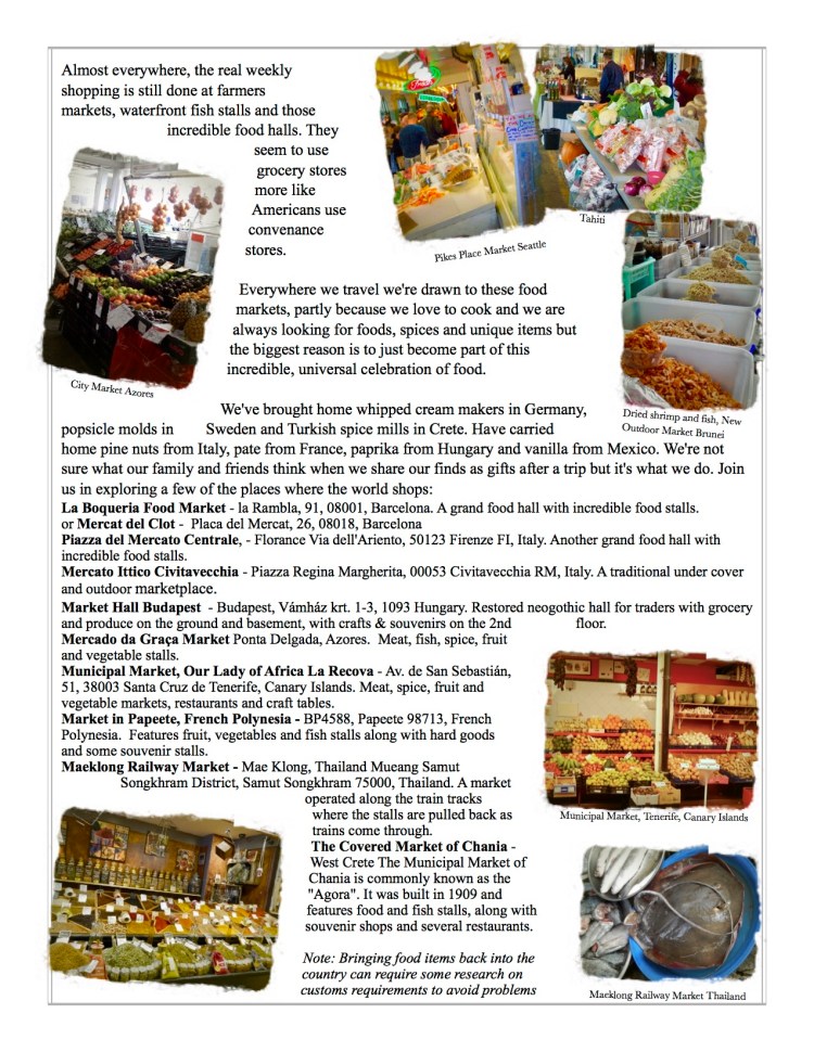 markets and food halls around the world