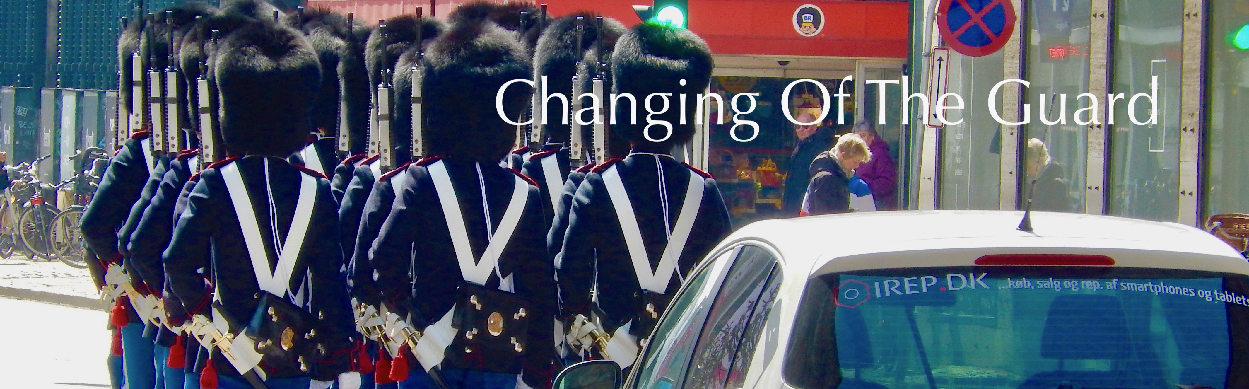 changing the guard in copenhagen