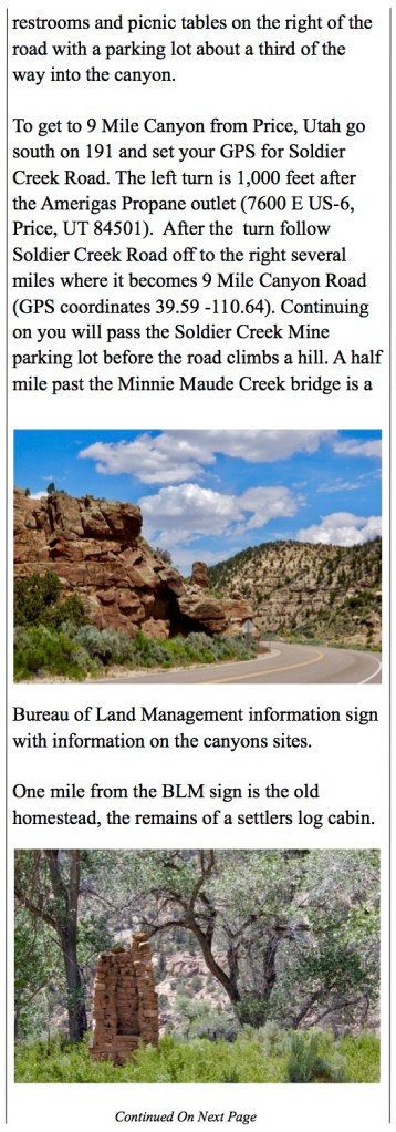 Locate more ancient petroglyphs in Utah's back country.