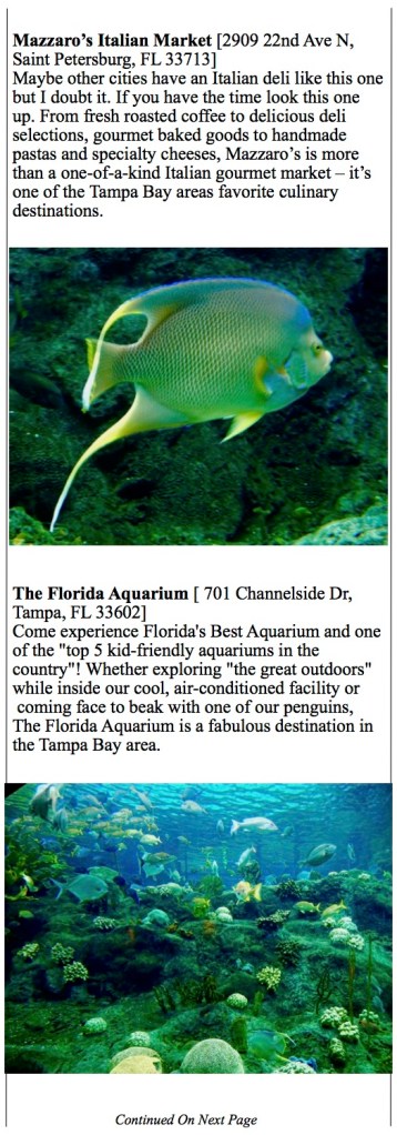 Tampa - St Pete, Florida Botanical Gardens, Sunken Gardens, Florida Aquarium