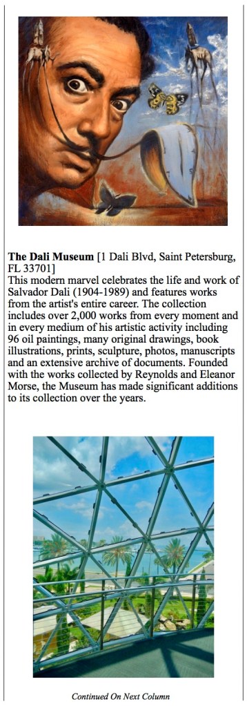 Tampa - St Pete, Florida Dali museum