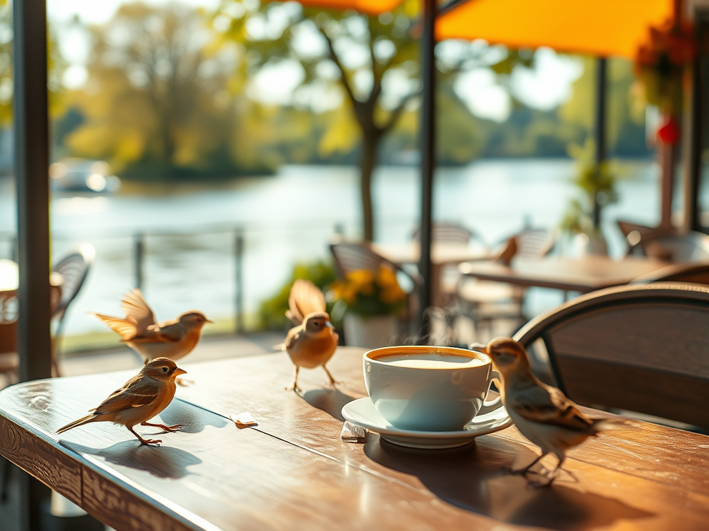 Todays Image • A Coffee Break In&nbsp;Loosdrecht