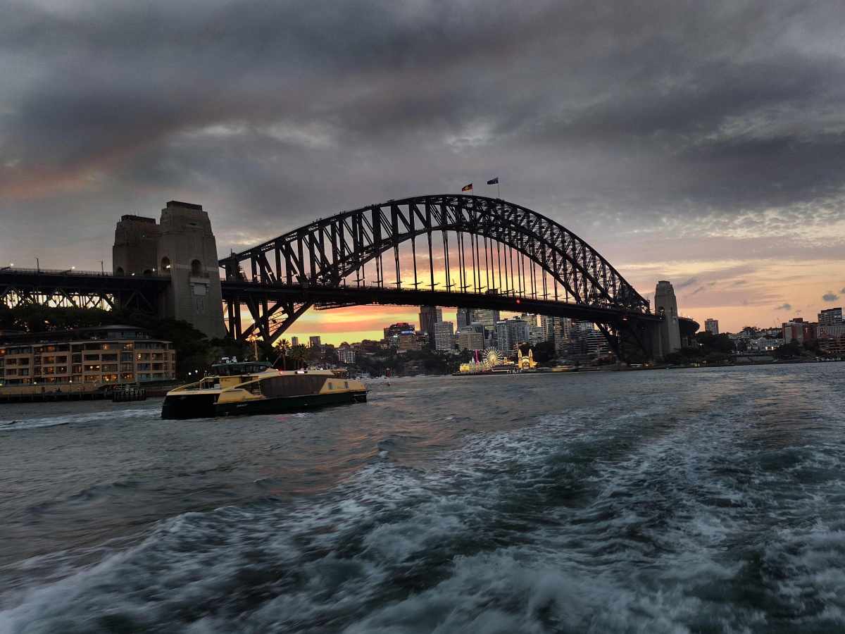 Seeing Sydney Harbour At&nbsp;Sunset